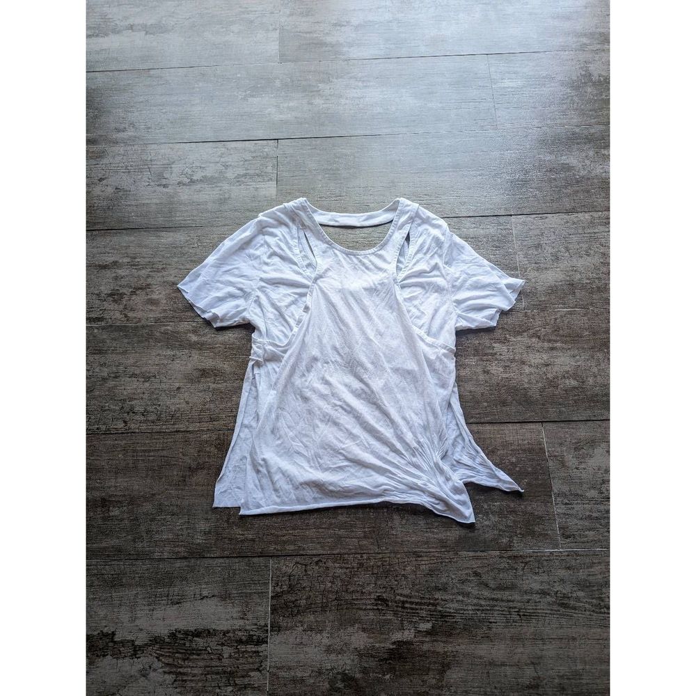 ALO YOGA Glide Short Sleeve T Shirt Cutout - Picture 2 of 7